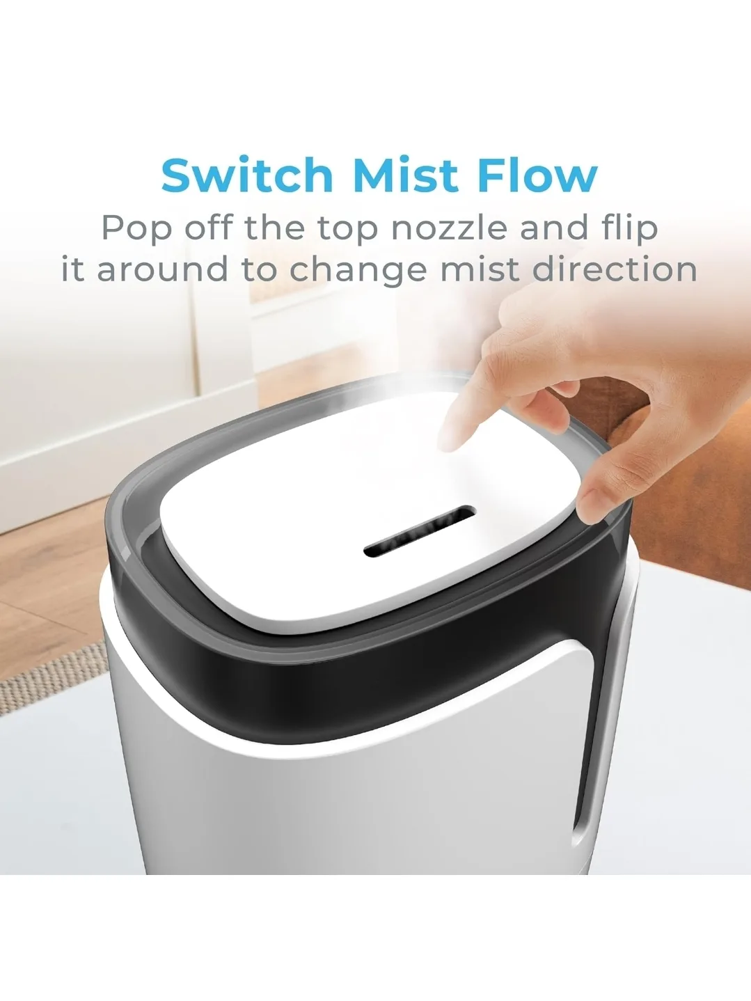 Pure Enrichment HUME Ultrasonic Cool Mist Humidifier image indicator(8)