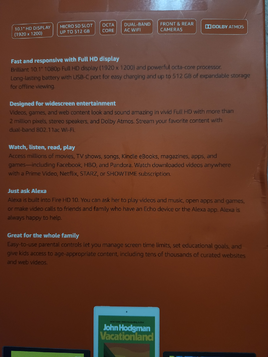 Amazon Fire HD 10 32GB Tablet - photo 2