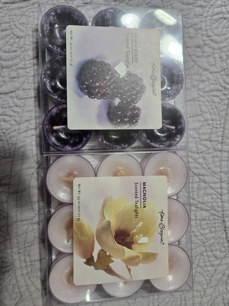 Time Bagain Blackberry & Magnolia Tealights