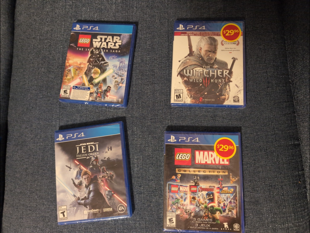 PS4 Games: Lego Star Wars, Witcher, Starlink & More