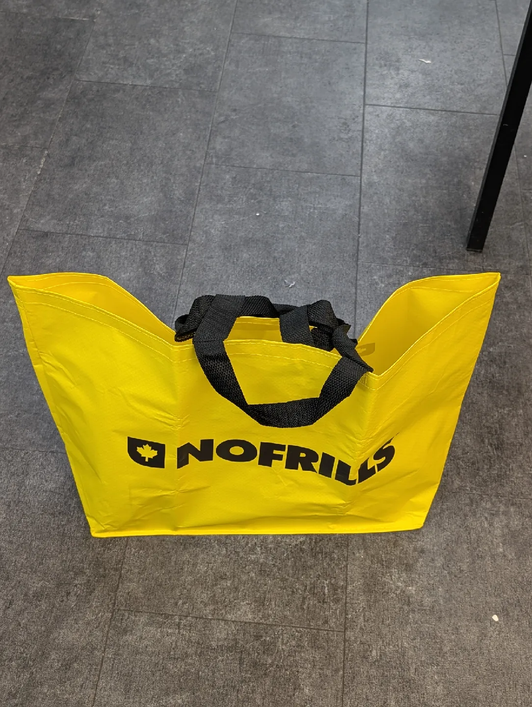 No Frills Canada Yellow Shopping Bag thumbnail