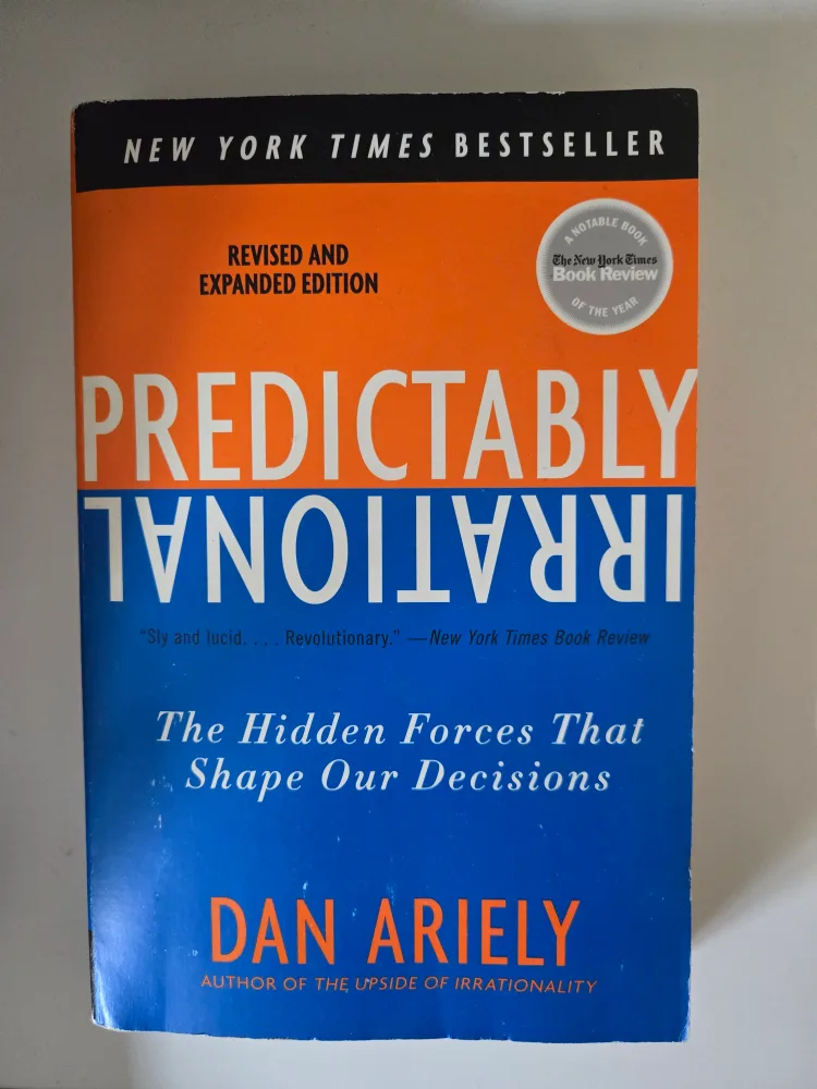 Predictably Irrational by Dan Ariely - Book thumbnail