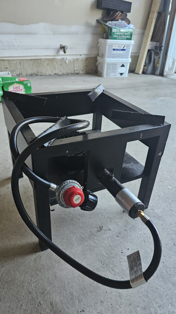 Outdoor Single Burner Stove with propane  tank