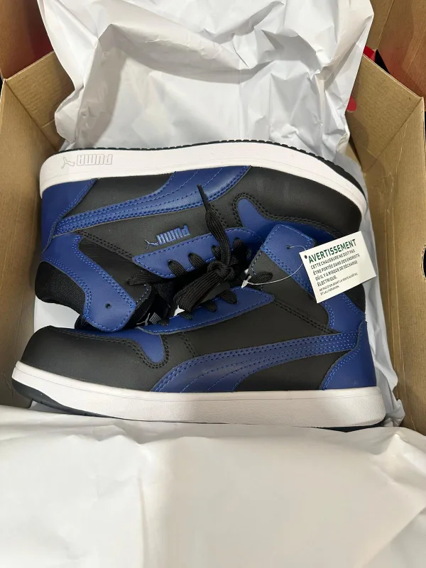 Puma Rebound Layup SL High-Top Sneakers - Blue/Black image indicator(3)