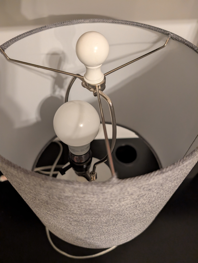Grey Table Lamp - photo 2