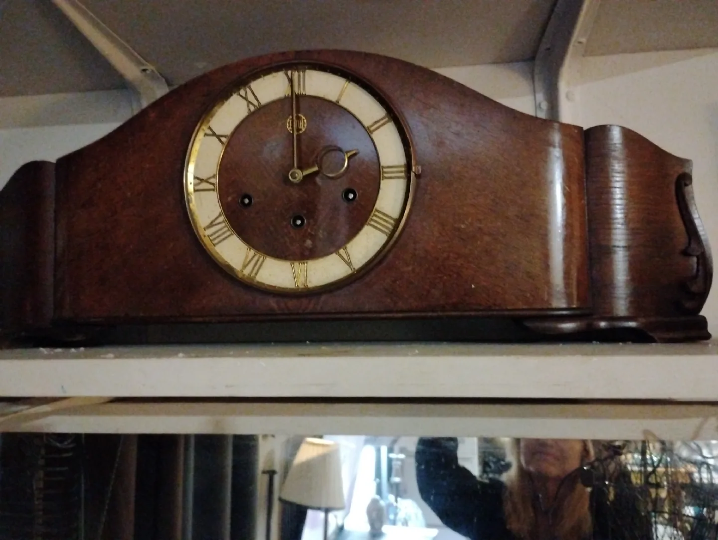 Vintage AMH Mantel Clock thumbnail
