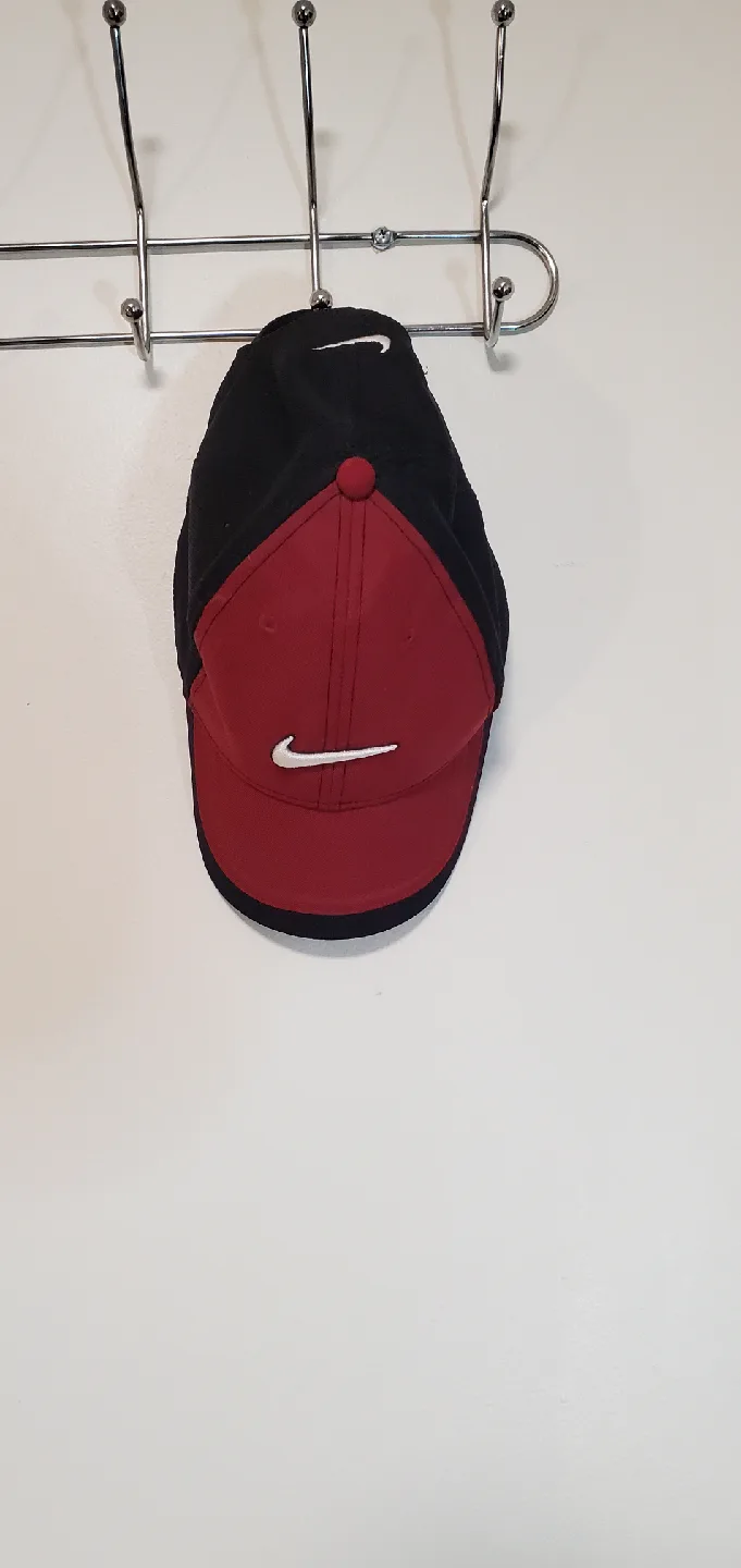 Nike Golf Hat - Black & Red thumbnail