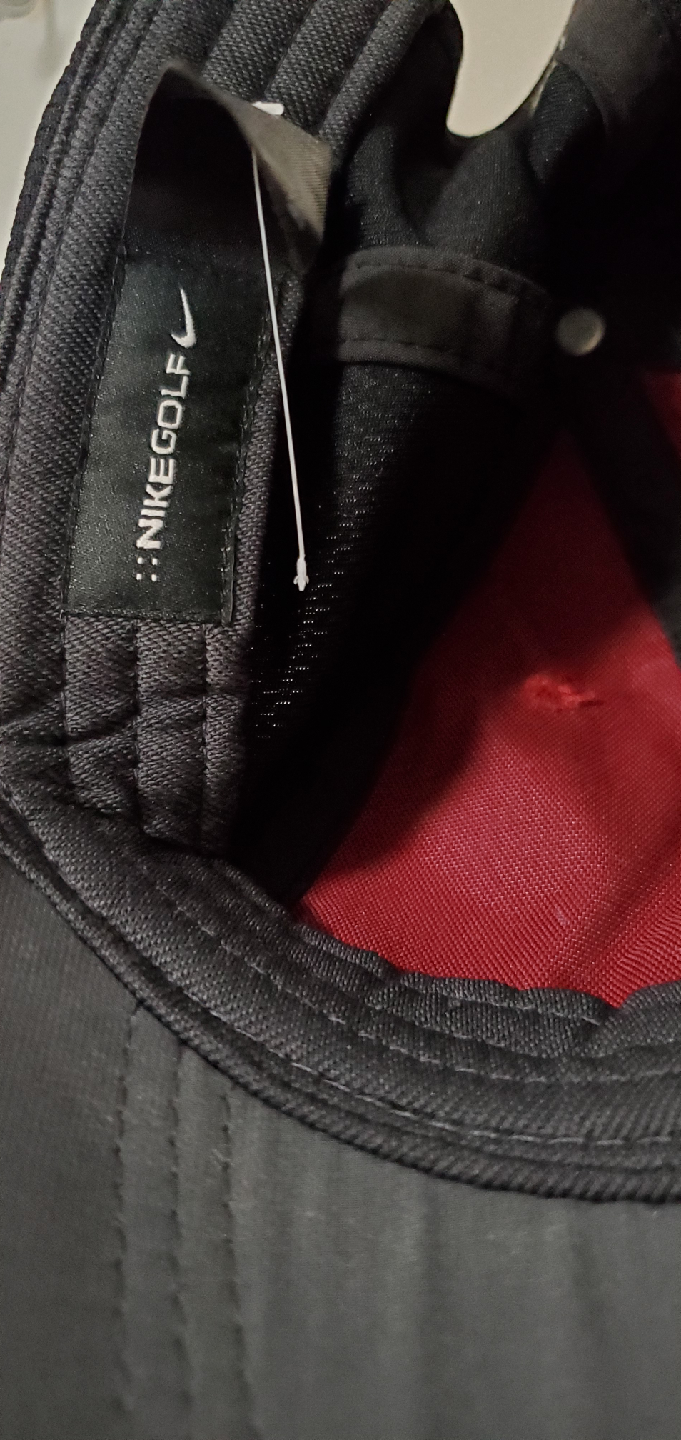 Nike Golf Hat - Black & Red - photo 3