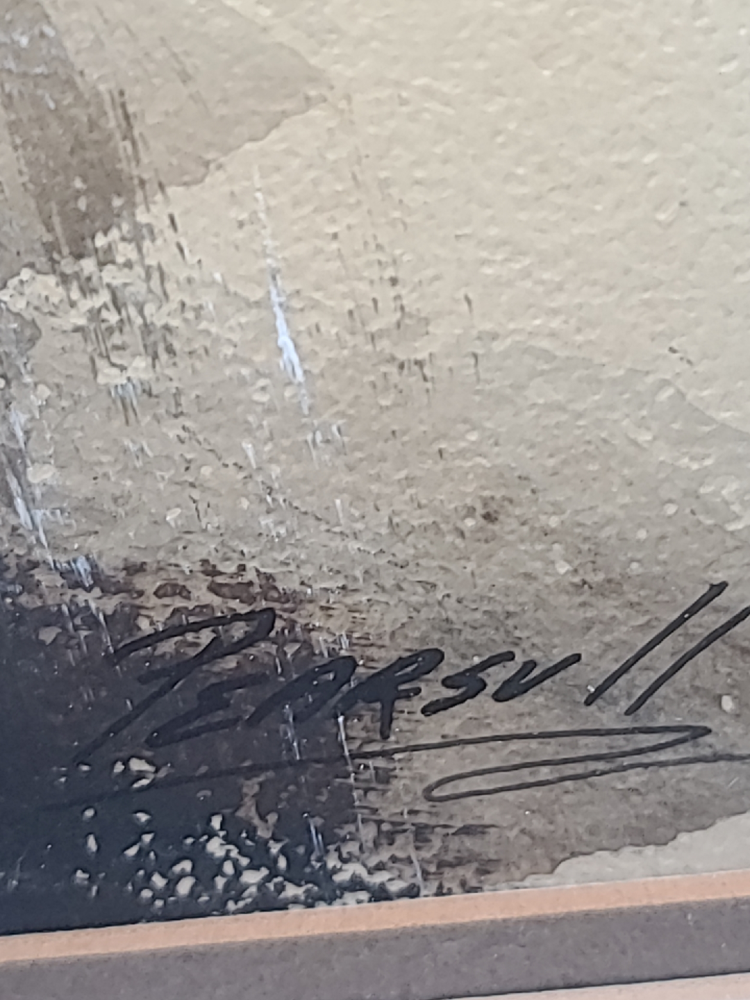 Signed Abstract Art - photo 3