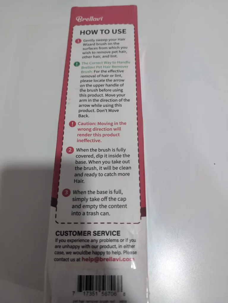 Brellavi Pet Hair Remover Brush image indicator(3)