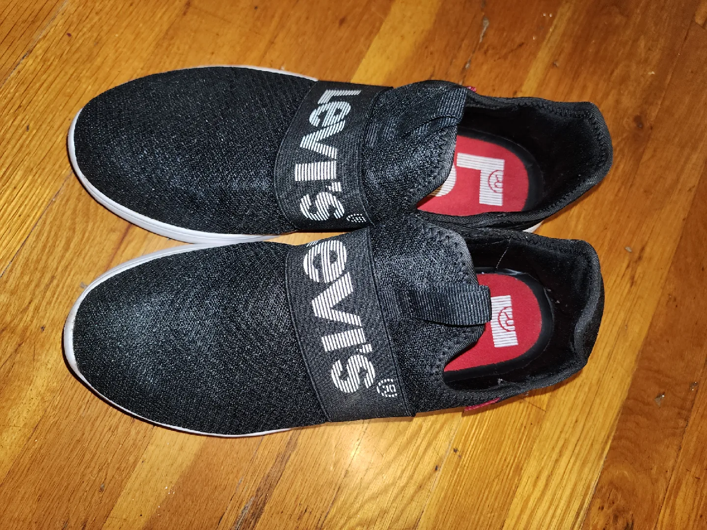 Levi's Black Slip-On Shoes thumbnail