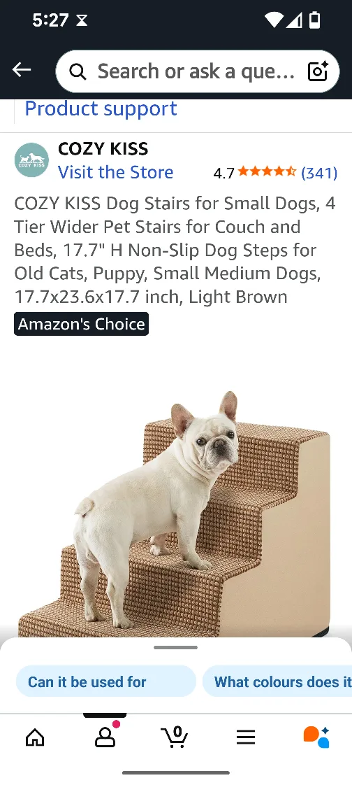 Small dog/cat stairs image indicator(5)