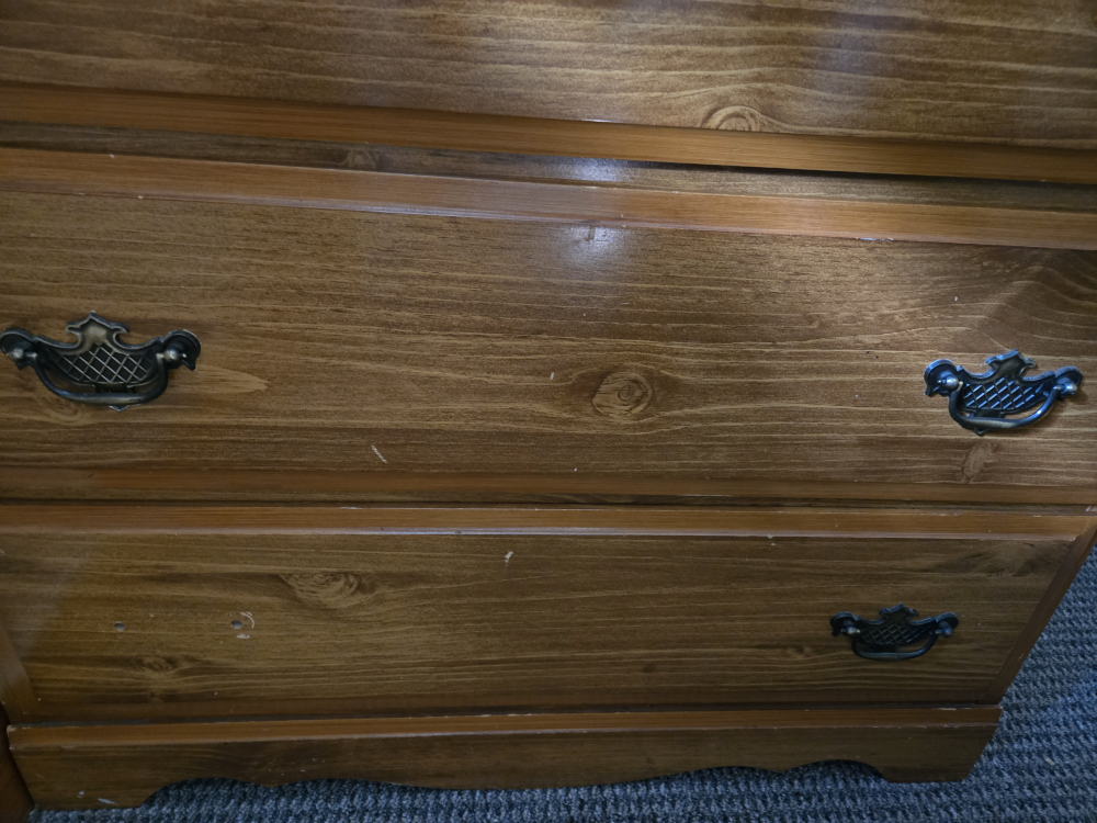 Wooden Dresser with 5 Drawers - photo 3