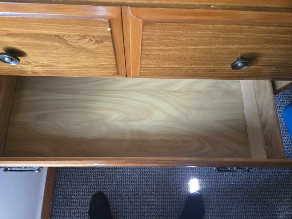 Wooden Dresser with 5 Drawers - photo 4