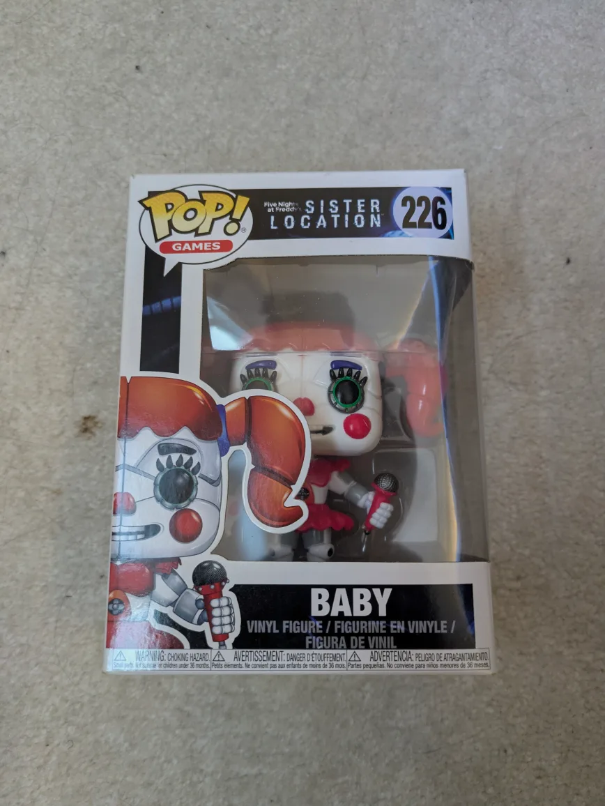 Funko Pop! Games - Five Nights at Freddy's: Baby #226 thumbnail