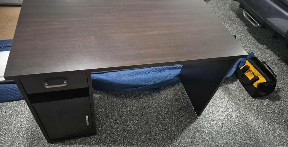 Dark Brown Office Desk