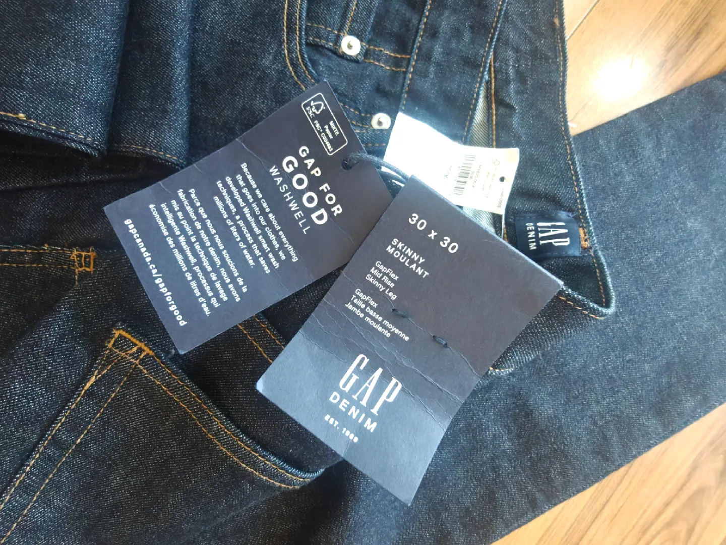 New GAP For Good Washwell Skinny Jeans - 30x30 image indicator(2)
