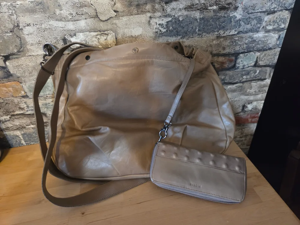 Rudsak Beige Leather Shoulder Bag image indicator(2)