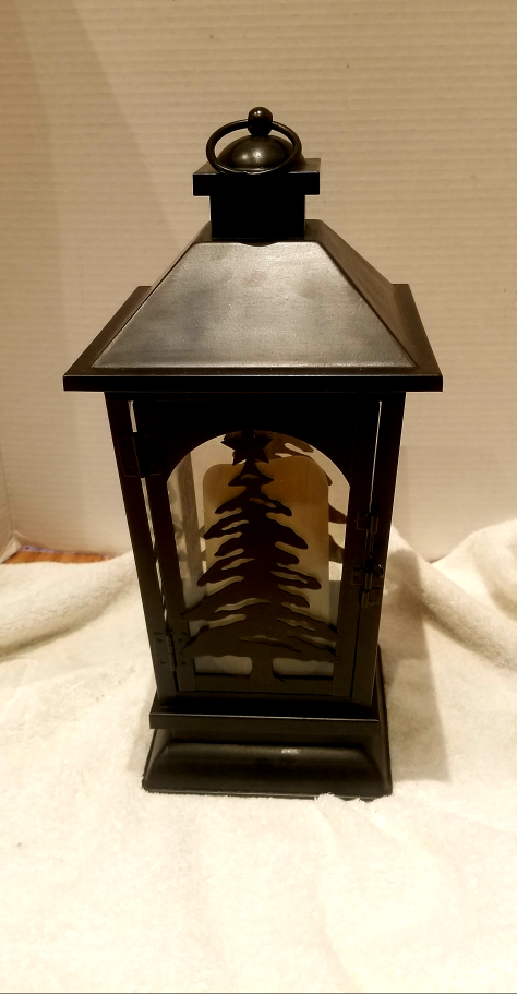 Black Christmas Tree Lantern - photo 3