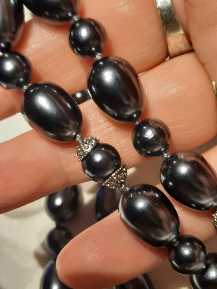 Grey  Monet Beaded  Necklace image indicator(9)