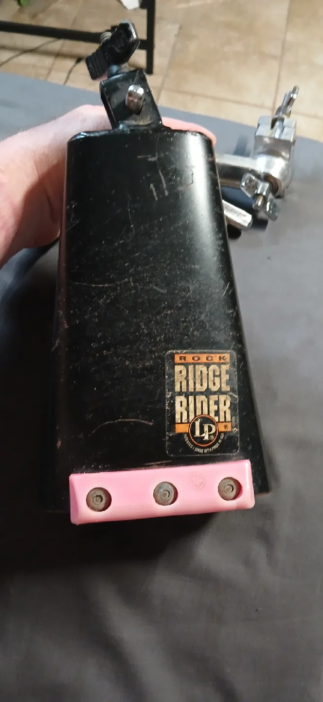 LP Rock Ridge Rider Cowbell with Mount image indicator(7)