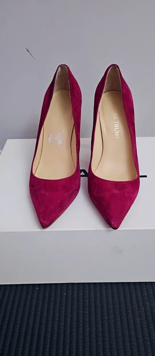 Ivanka Trump Suede Heels - Size 6 thumbnail