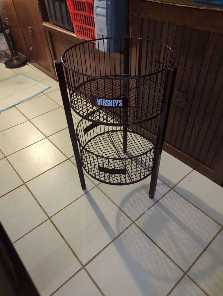 Hershey's 2-Tier Metal Basket Stand - photo 2