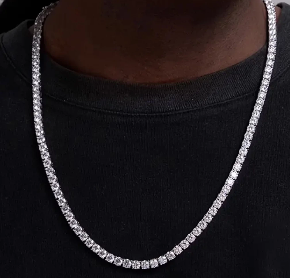 Tennis Chain Necklace - photo 3