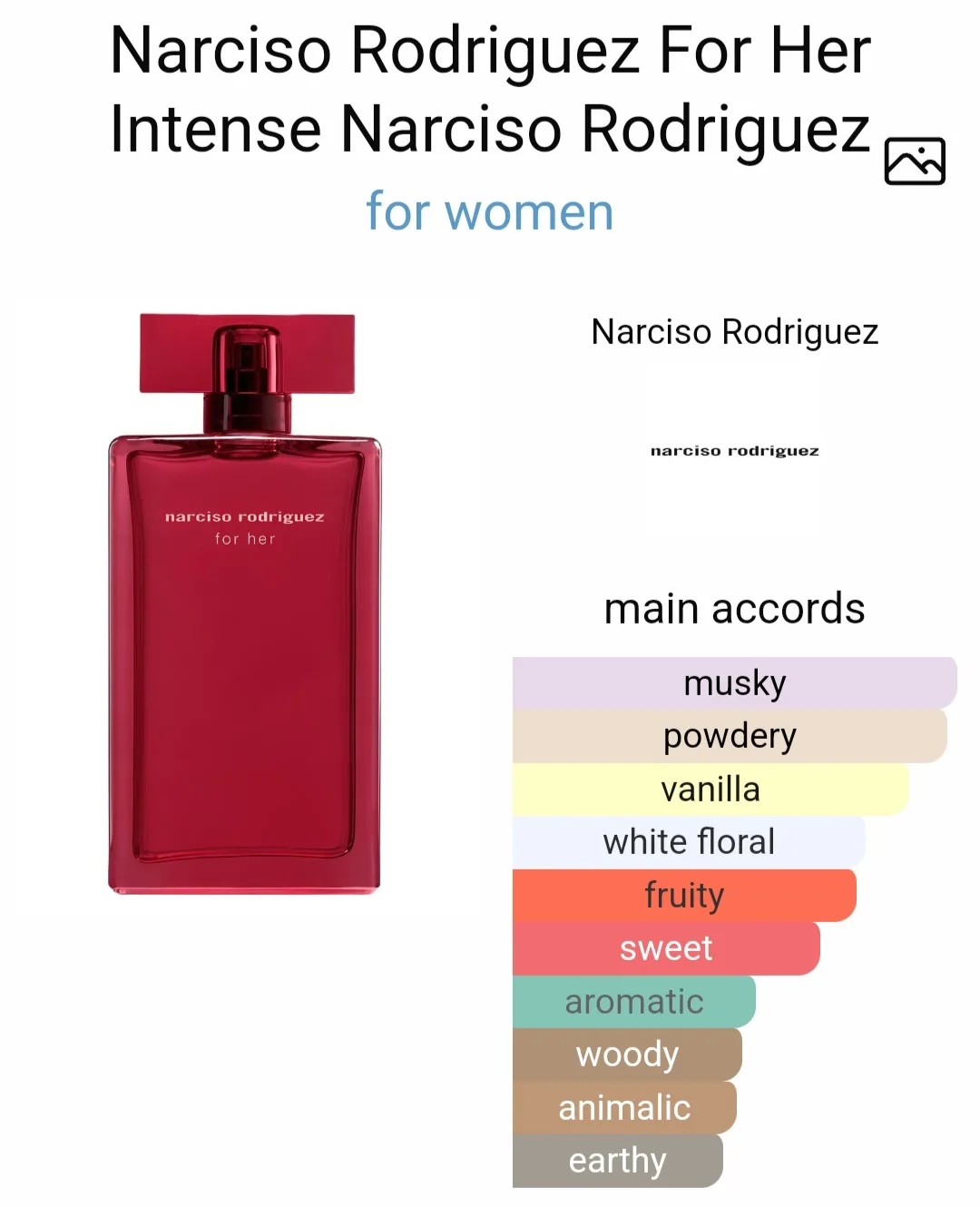 Narciso Rodriguez for Her Eau de Parfum Intense image indicator(3)