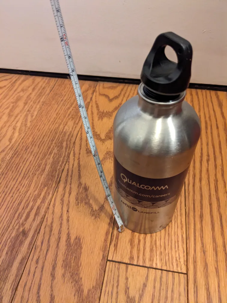 Qualcomm Stainless Steel Water Bottle image indicator(3)
