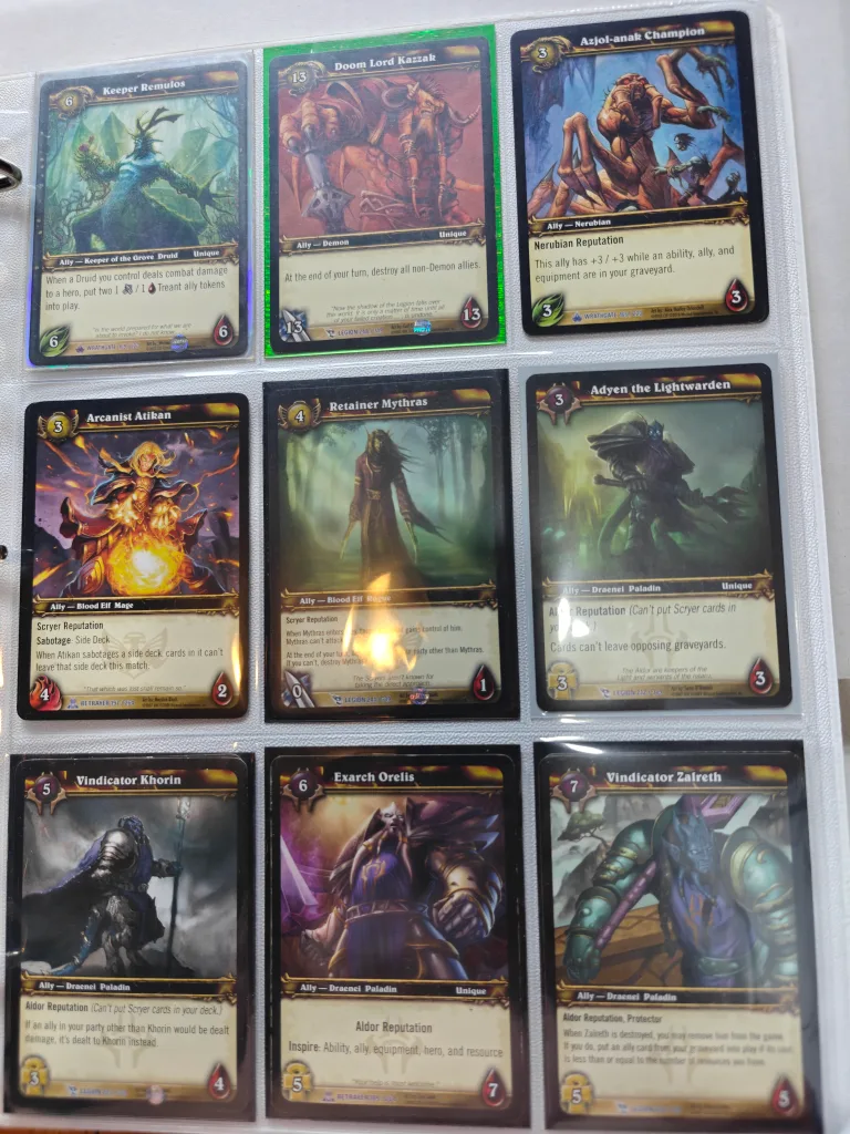World of Warcraft TCG Cards (Locations Quests & Neutral) image indicator(3)