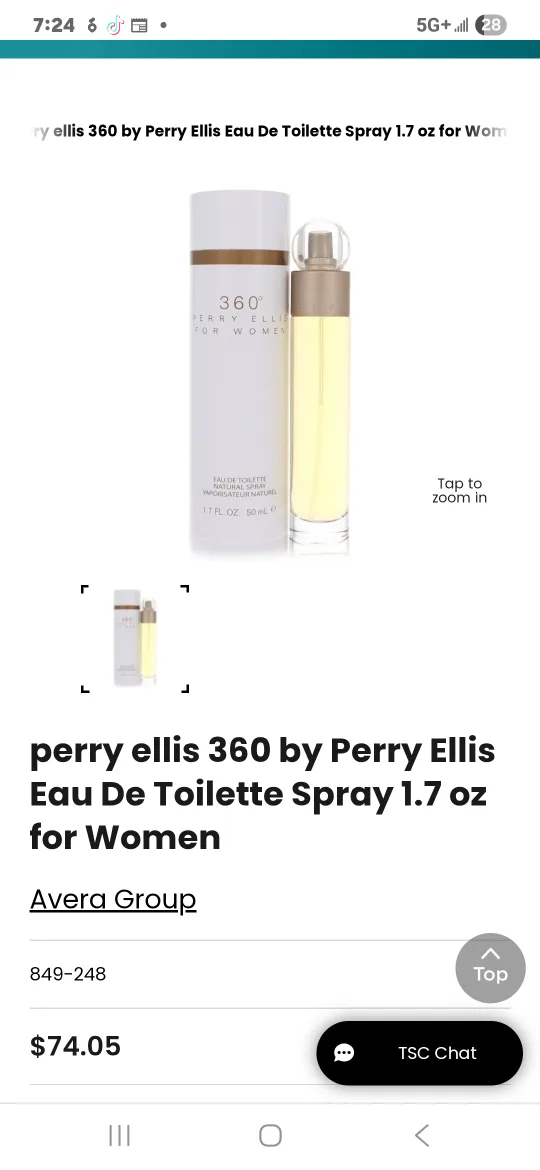 Perry Ellis 360° Eau De Toilette Spray 1.7 oz image indicator(4)