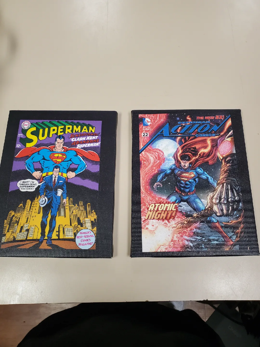 Superman & Action Comics Canvas Prints thumbnail