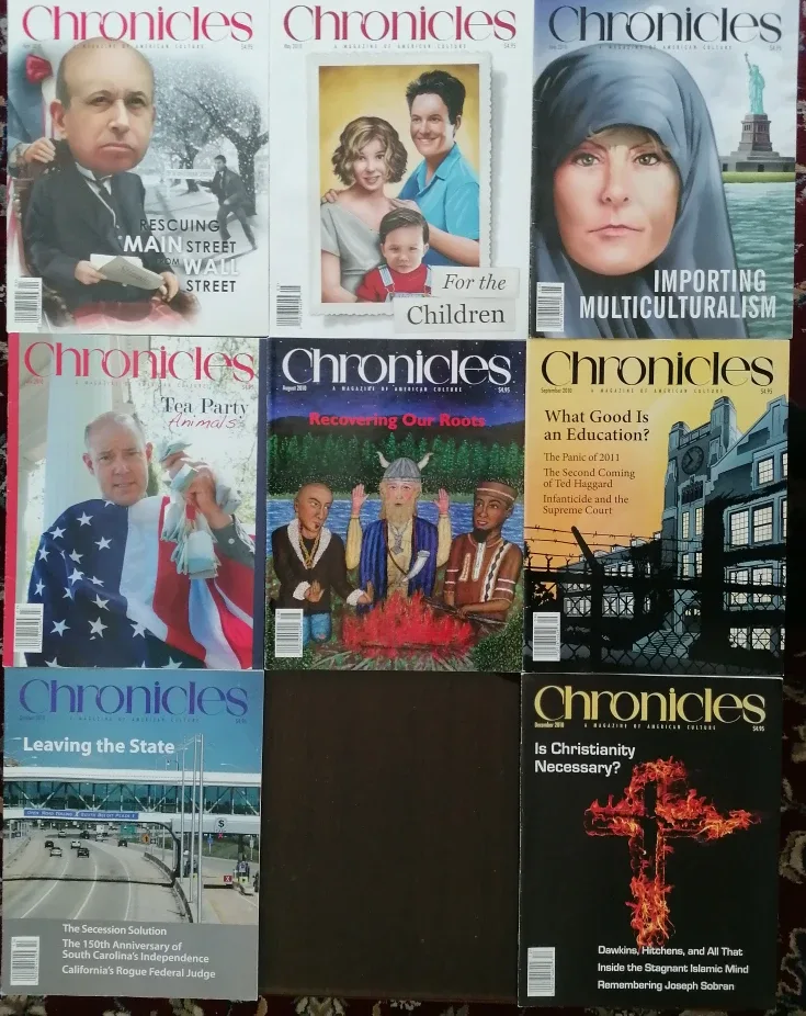 Chronicles: A Magazine of American Culture - 2010 back issues thumbnail