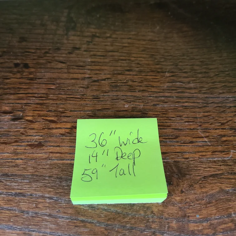 Vintage Black Cabinet for $50!! image indicator(8)