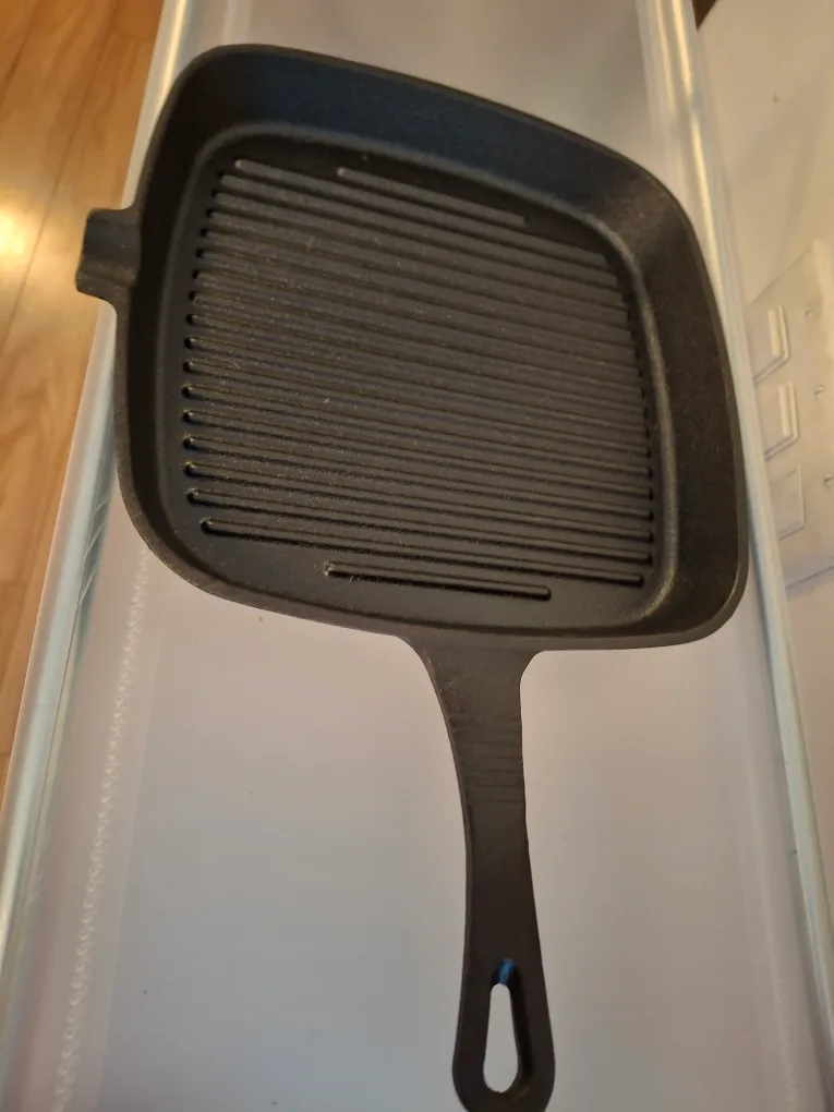 Cast Iron Grill Pan 9" 🥕 thumbnail