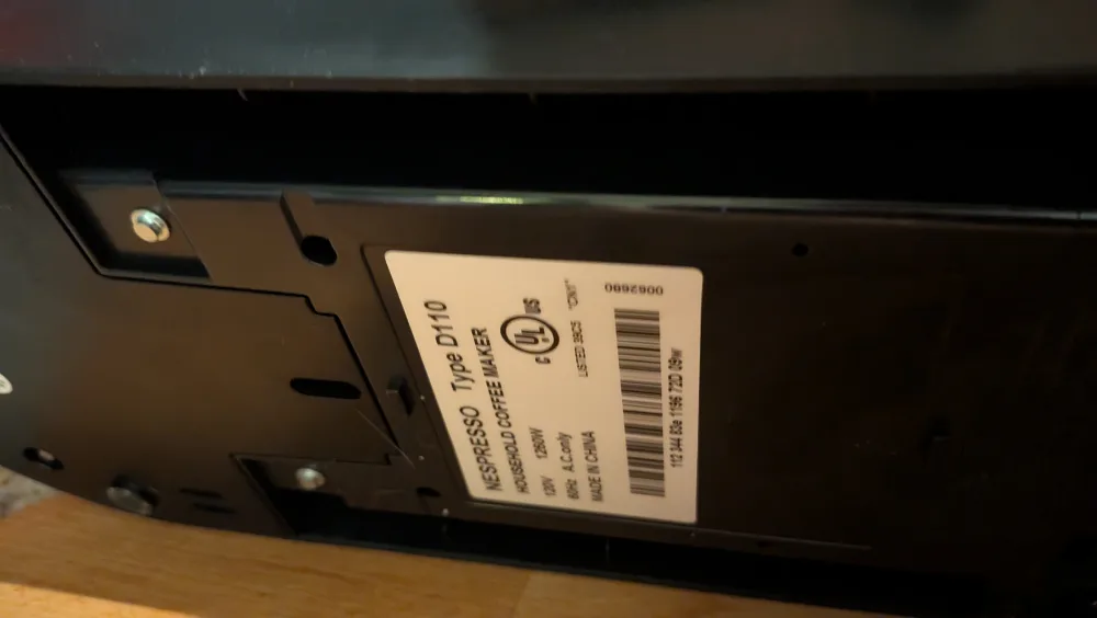 Nespresso D110 Household Coffee Machine image indicator(2)