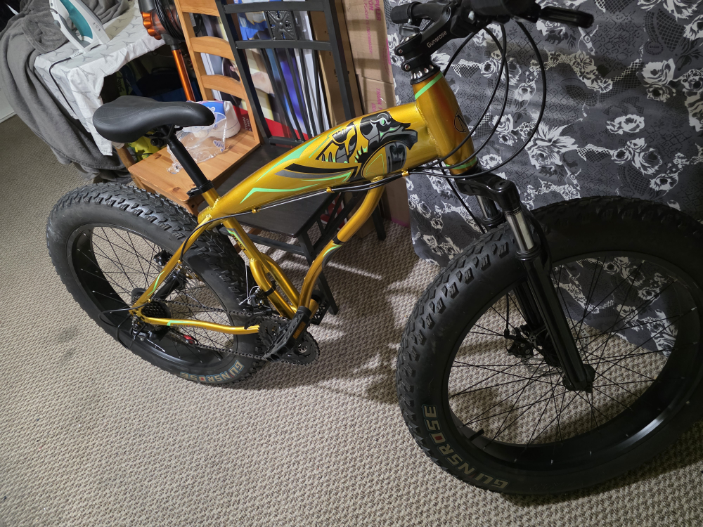Gunrose Fat Tire Bike - Gold - photo 4