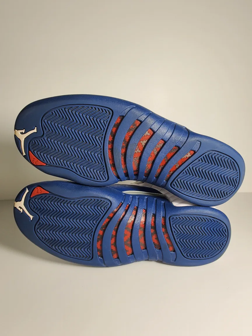 Men’s Jordan 12 Retro French Blue 130690-113 Size 9.5 image indicator(4)