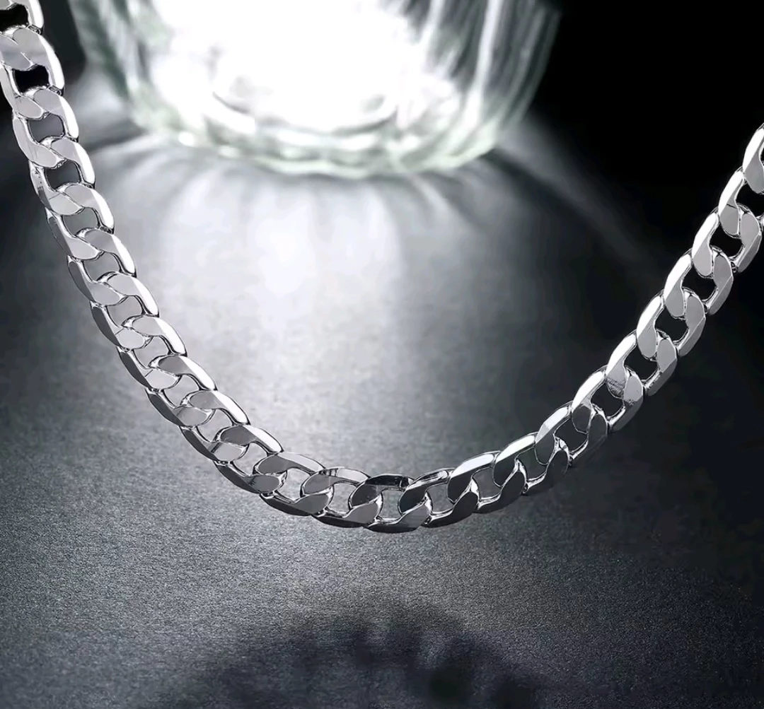 925 Sterling Silver Chain Necklace - photo 2