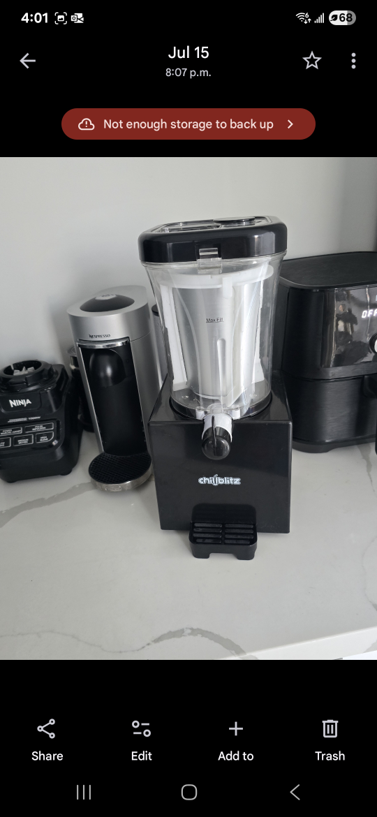 ProKitchen Chillblitz Electric Frozen Drink Machine - photo 2