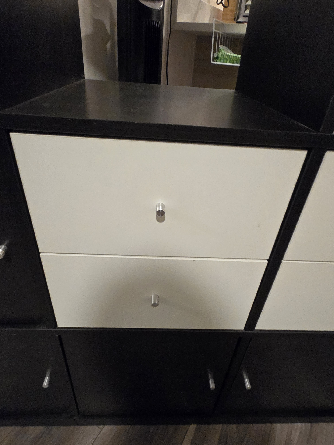 Black and White Storage Unit - photo 3