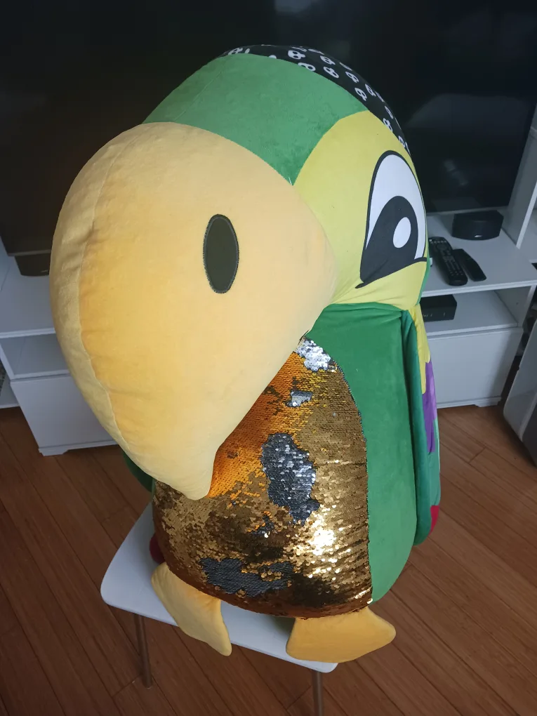 🦜 LARGE Nanco Pirate Parrot Plush – Size 30L X 18W image indicator(5)