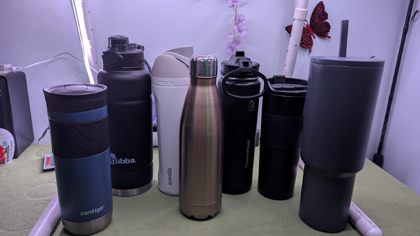 Variety of Water Bottles