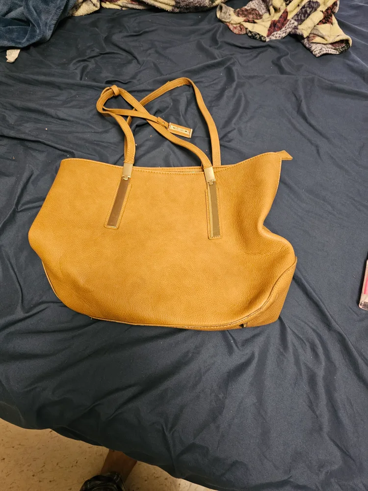 🥕 Tan Tote Bag image indicator(2)