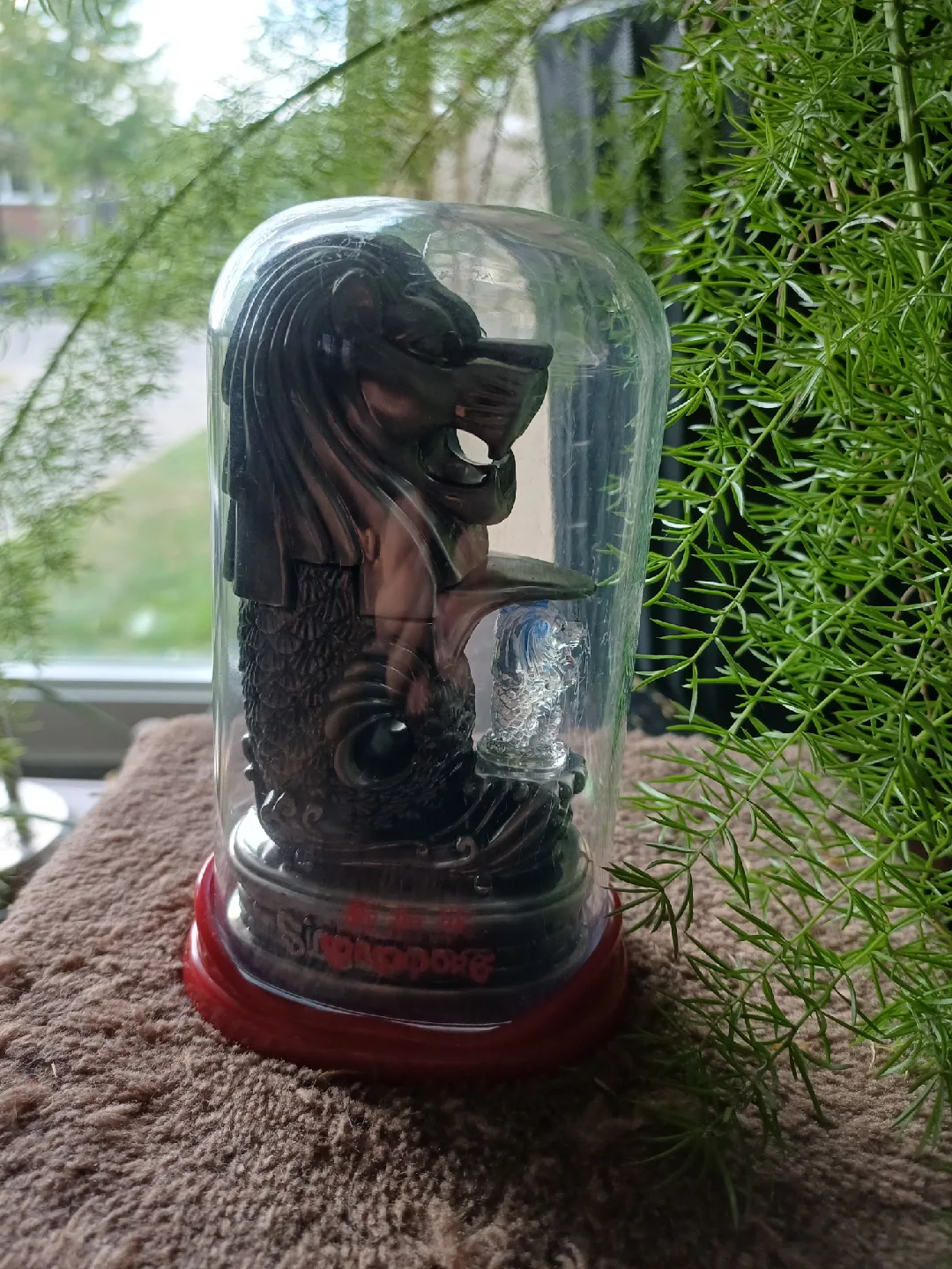 🥕 NEW Singapore Merlion Souvenir MERLION 6 Cocktail Forks Set image indicator(2)