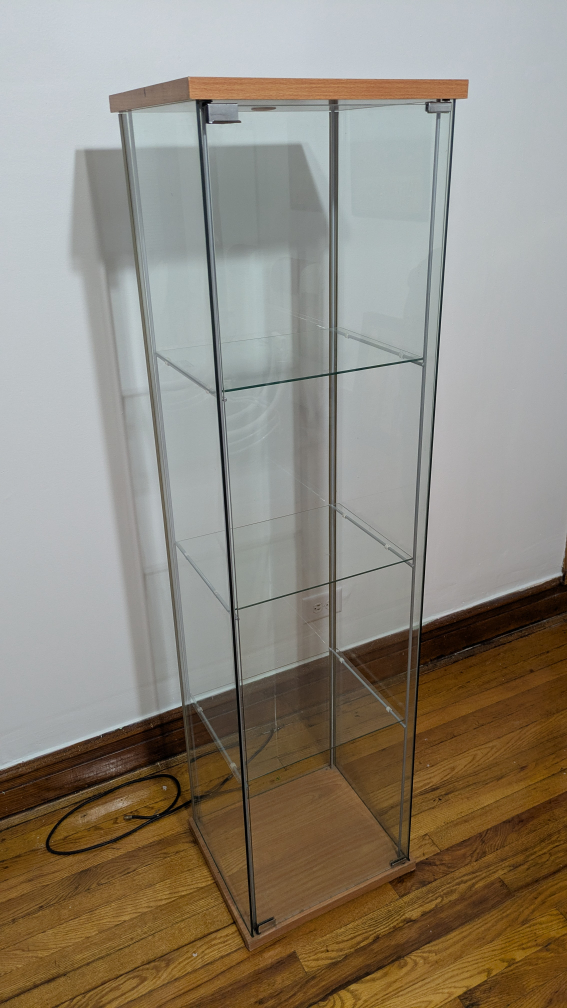 Tall Glass Display Cabinet - photo 2