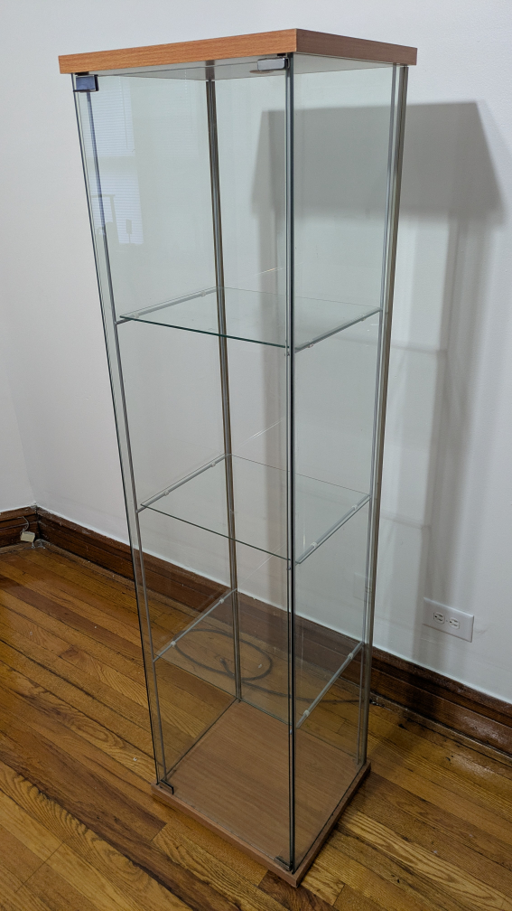 Tall Glass Display Cabinet - photo 3