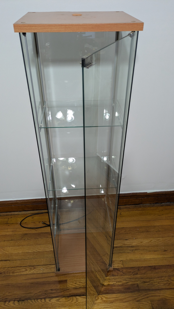 Tall Glass Display Cabinet - photo 4