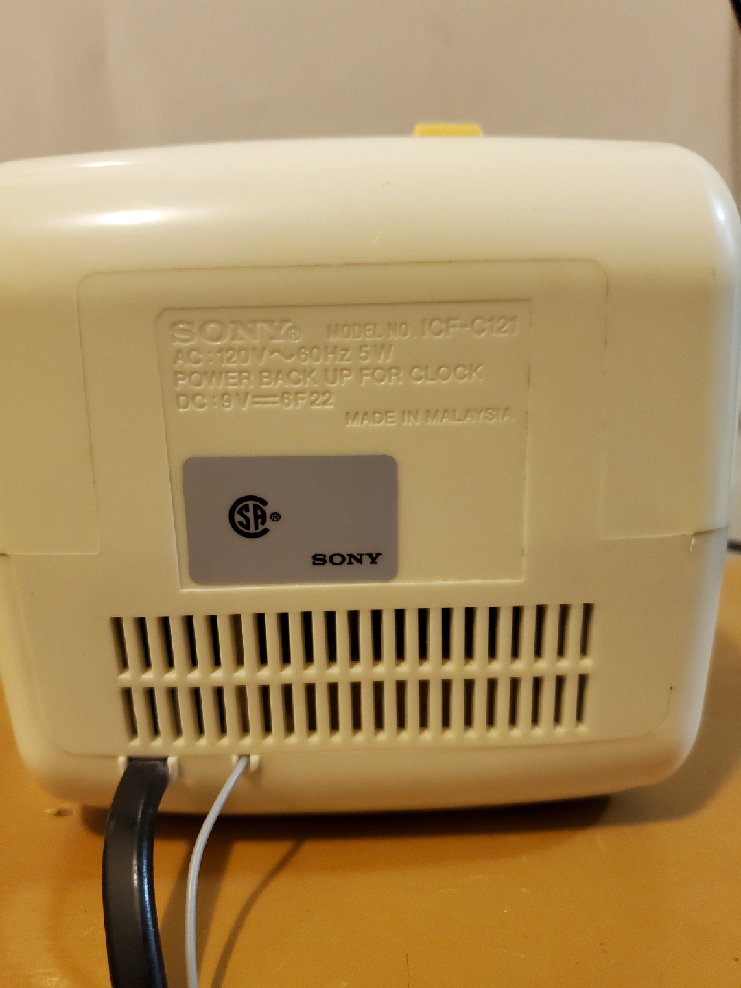 Sony Dream Machine ICF-C121 Clock Radio - photo 2